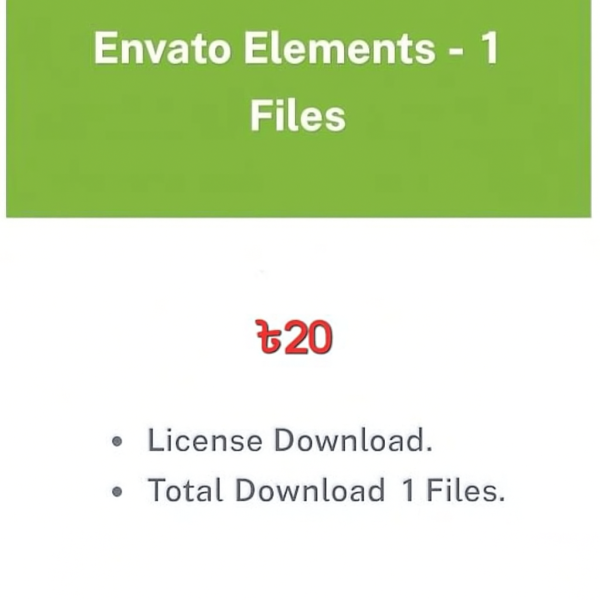 Envato Elements – 1 Files